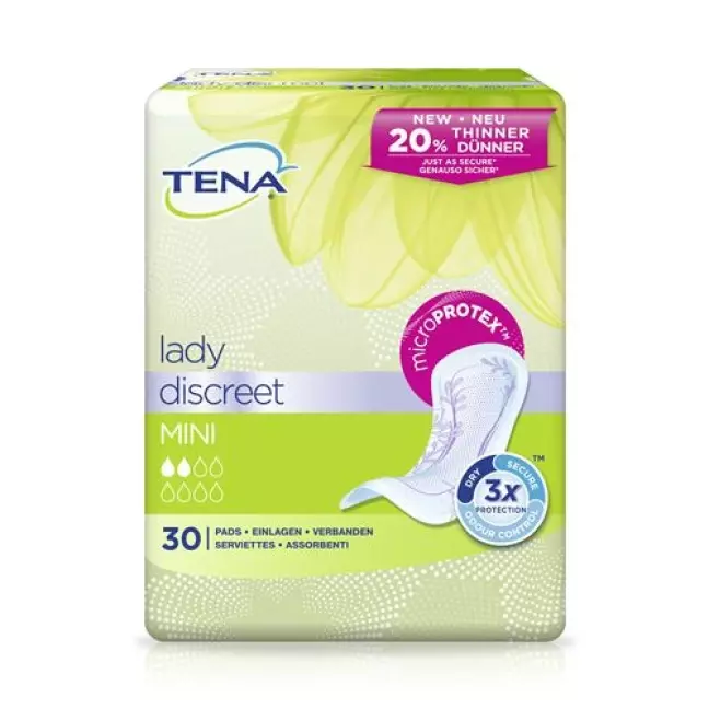 TENA Lady discreet Mini 30 шт