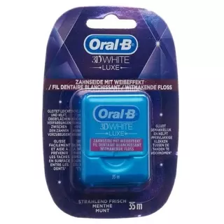 Біла зубна нитка Oral-B 3D 35м