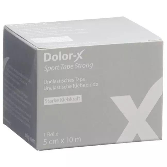 Dolor-X Sport Tape Strong 5смх10м білий 12 шт