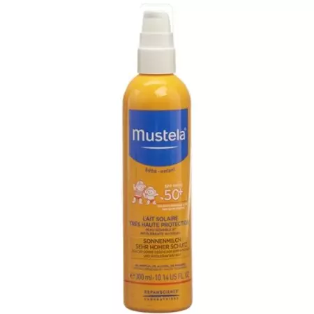 Сонцезахисне молочко Mustela SPF 50+ 300 мл Сонцезахисне молочко Mustela SPF 50+ 300 мл