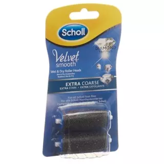 Ролики Scholl Velvet Smooth Pedi надзвичайно міцні Diamond 2 шт