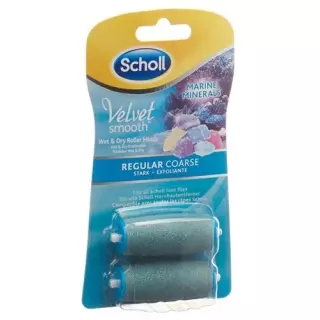 Роли Scholl Velvet Smooth Pedi сильні морські мінерали 2 шт