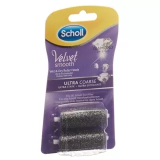 Роли Scholl Velvet Smooth Pedi ультра міцні Diamond 2 шт