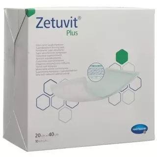 Пов&#39;язка абсорбуюча Zetuvit Plus 20х40см 10 шт