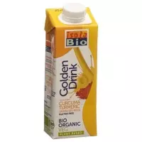 Рисовий напій Isola Bio Golden Drink з куркумою Tetra 250 мл