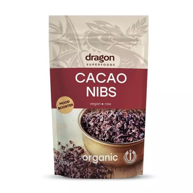 Dragon Superfoods Cocoa Nibs сире 200 г