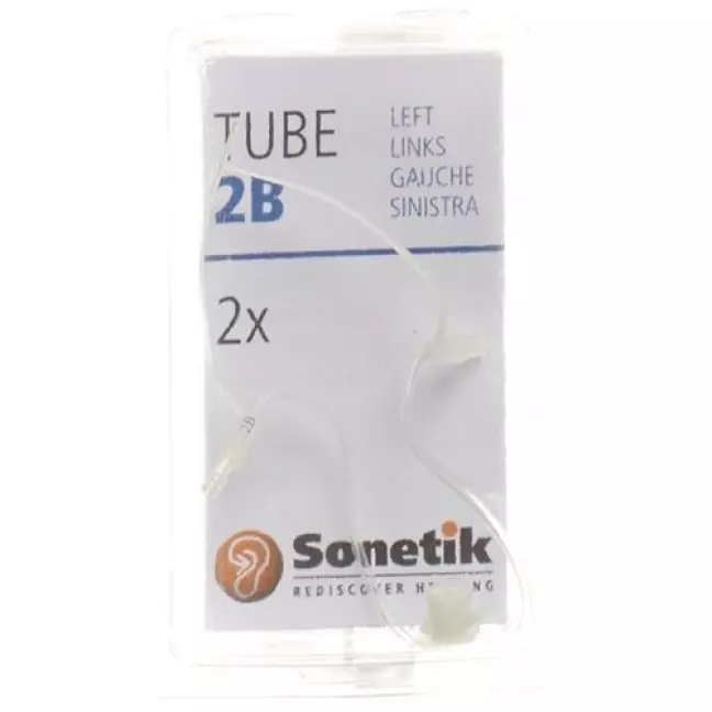 Звукова трубка Sonetik GOhear Tube 2B, лівий блістер по 2 шт