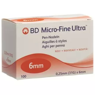 Голка BD Micro-Fine Ultra Pen 0,25х6 мм 100 шт