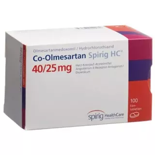 Co-olmesartan Spirig HC Filmtabl 40 мг/25 мг 100 шт.