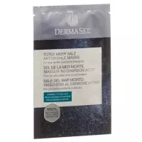 Маска DermaSel активоване вугілля німецька/французька/італійська сумка 12