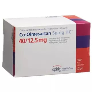 Co-olmesartan Spirig HC Filmtabl 40 мг/12,5 мг 100 шт.