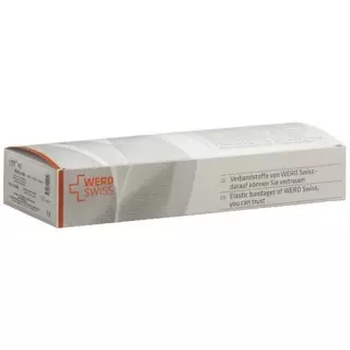 Бинт марлевий еластичний WERO SWISS Fix 4мх4см білий 20 шт