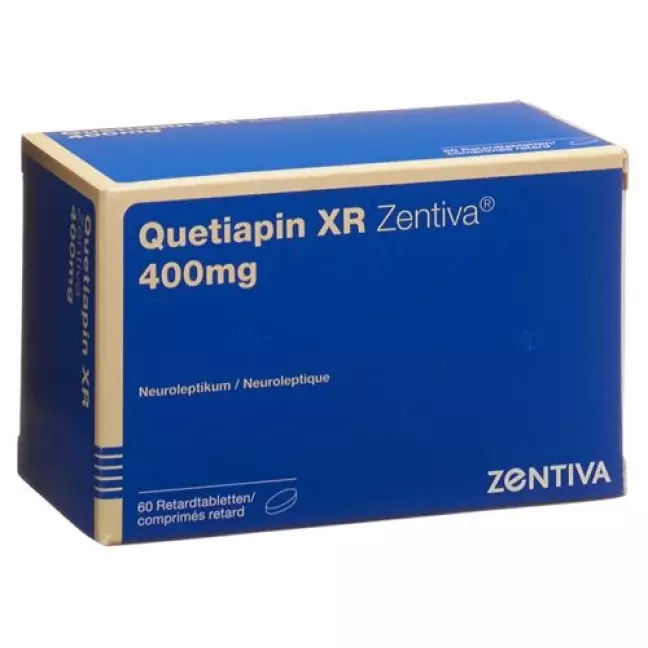 КВЕТИАПІН XR ZENT RET 400 мг КВЕТИАПІН XR ZENT RET 400 мг
