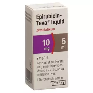 Epirubicin-Teva рідина Inj Konz 10 мг/5 мл Сер