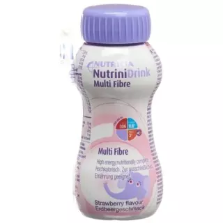 Напій Nutrini Multi Fiber Strawberry 200 мл