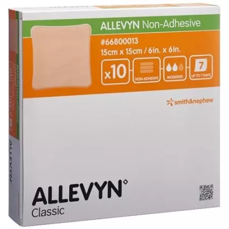ALLEVYN NON-ADH WUND 15CMX15CM