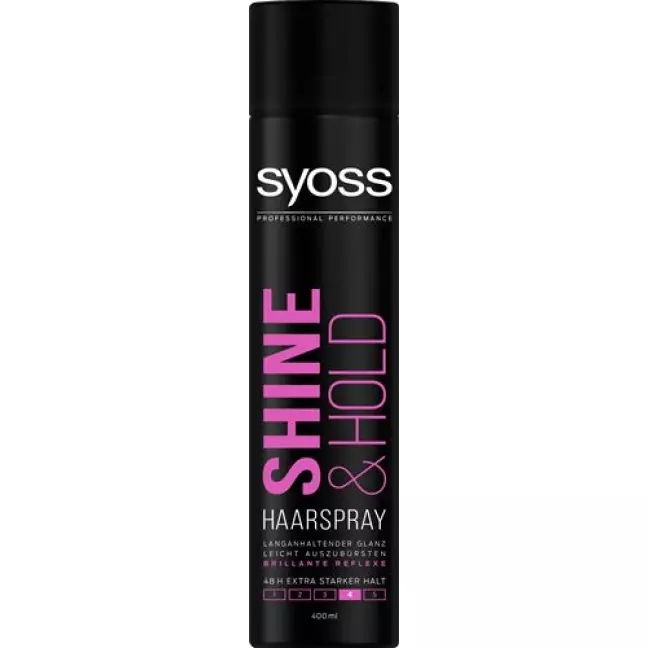 Лак для волосся Syoss Shine&Hold 400 мл