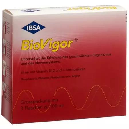 Сироп BioVigor 3 пляшки 100 мл