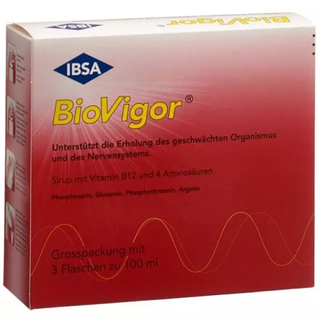 Сироп BioVigor 3 пляшки 100 мл