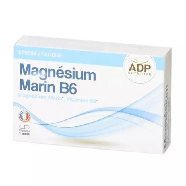 ADP Magnésium Marin B6 Gélules Ds 60 шт