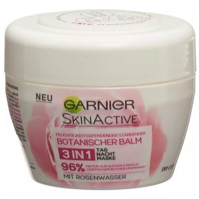 Garnier Natural Range Balm Rose горщик 140 мл