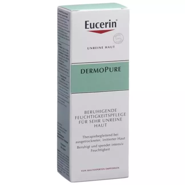 Eucerin DermoPure Заспокійливий зволожуючий крем для дуже проблемної шкіри