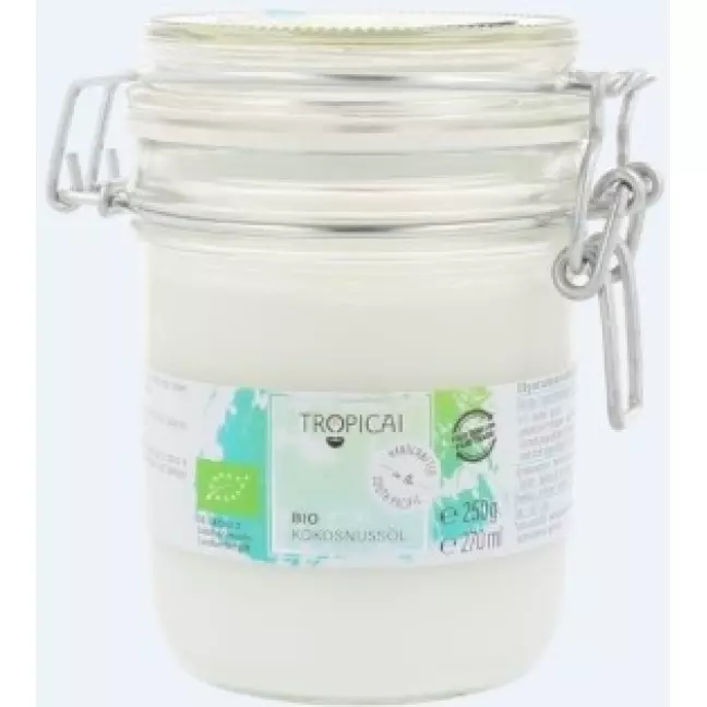 Кокосова олія Tropicai Fairtrade Organic 270 мл
