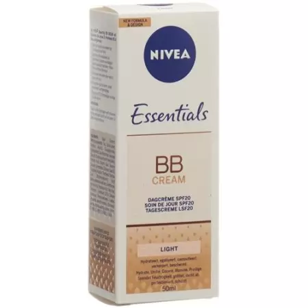 Nivea Face Essentials BB CREAM Light SPF 20 50 мл