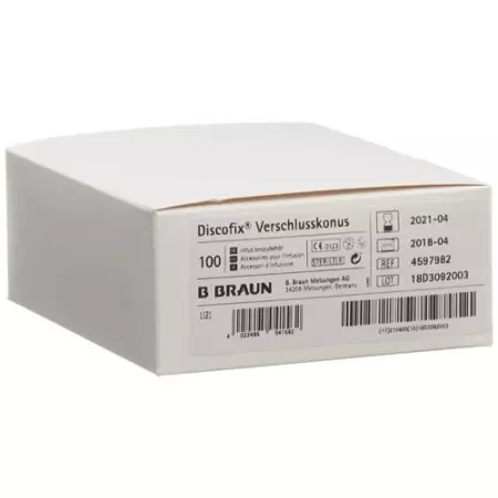 Discofix Verschlusskonus Steril 100 штук Discofix Verschlusskonus Steril 100 штук