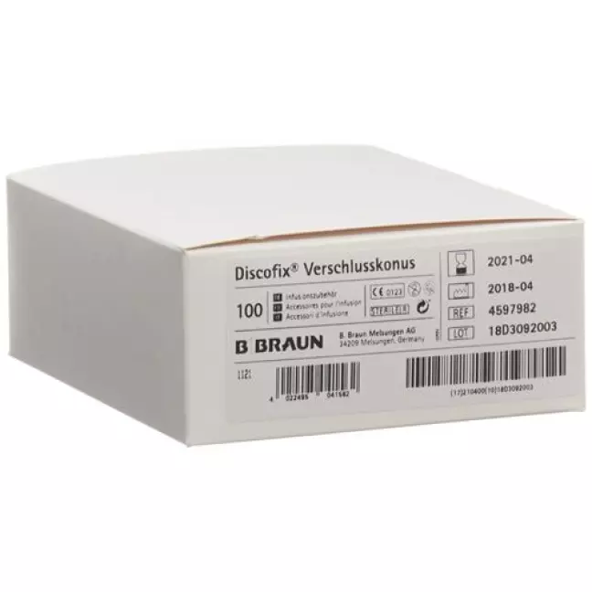 Discofix Verschlusskonus Steril 100 штук Discofix Verschlusskonus Steril 100 штук