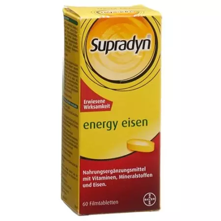 Supradyn Energy Iron Film Tablet Ds 60 шт