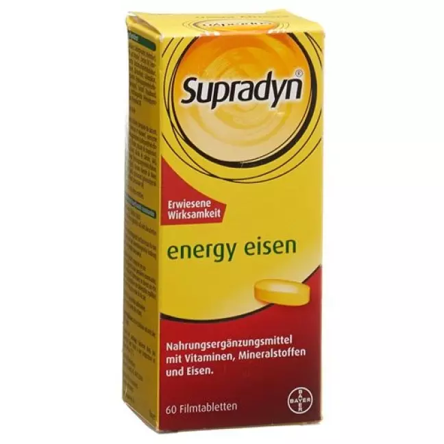 Supradyn Energy Iron Film Tablet Ds 60 шт