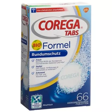 Corega Organic Formula 66 шт