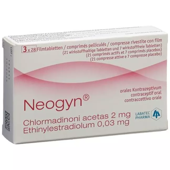Neogyn плівка таблетки 3 х 28 шт Neogyn плівка таблетки 3 х 28 шт
