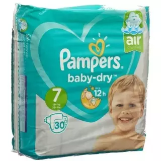 Pampers Baby Dry Gr7 15+кг Extra Large Economy Pack 30 шт