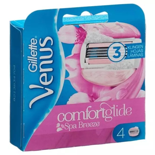 Леза системи Gillette Venus Comfortglide Breeze Spa 4 шт