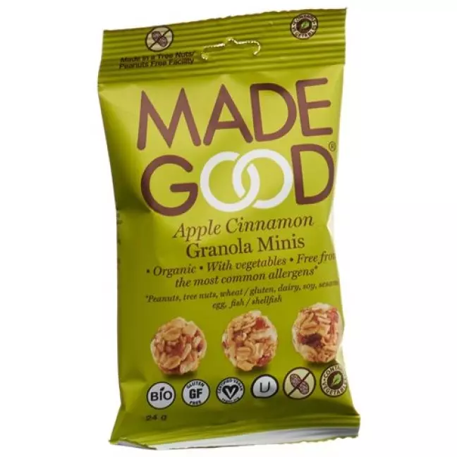 MADE GOOD Granola Minis Apple Cinnamon Bag 24 г