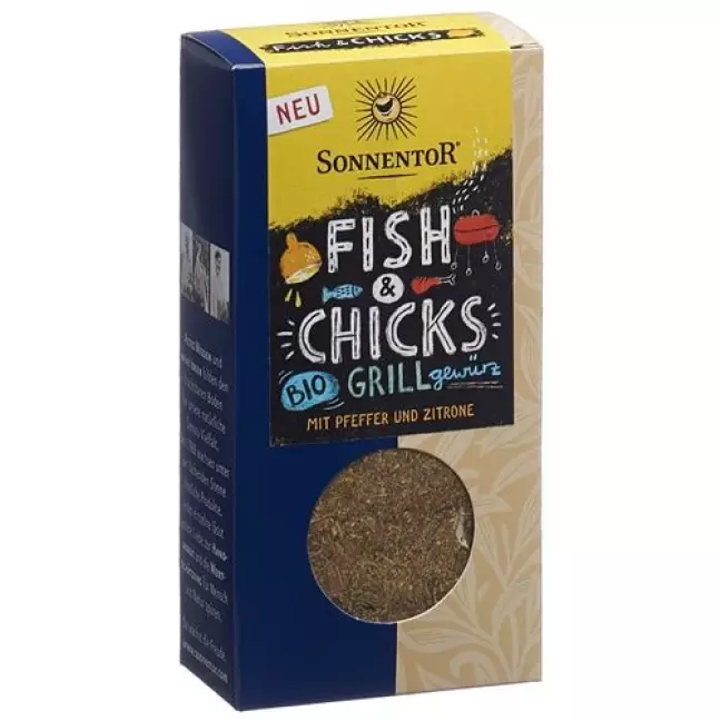 Пакет приправ для гриля Sonnentor Fish & Chicks 55 г