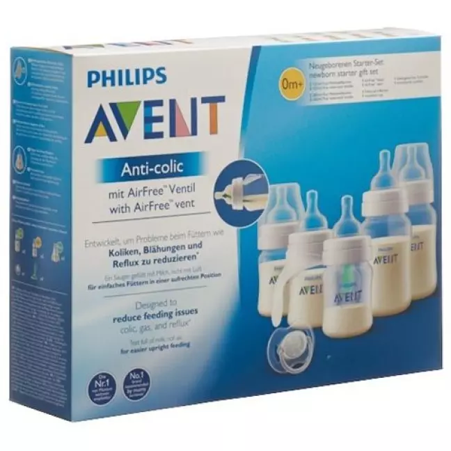 Набір для новонароджених Avent Philips Anti-Colic Bottles з AirFree V