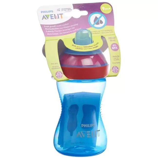 Avent Чашка для ковтання Philips ніжно-синя/червона