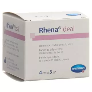 Еластичний бинт Rhena Ideal 4смх5м білий
