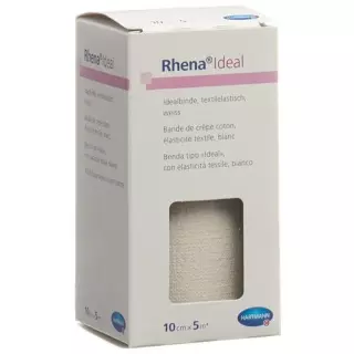 Еластичний бинт Rhena Ideal 10смх5м білий