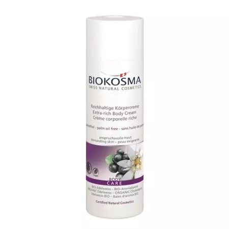 Biokosma Насичений крем для тіла BIO-Edelweiss & BIO-Aronia