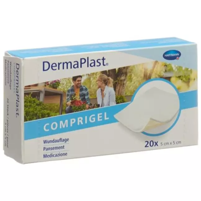 DermaPlast Compress Gel 5х5см 20 шт DermaPlast Compress Gel 5х5см 20 шт