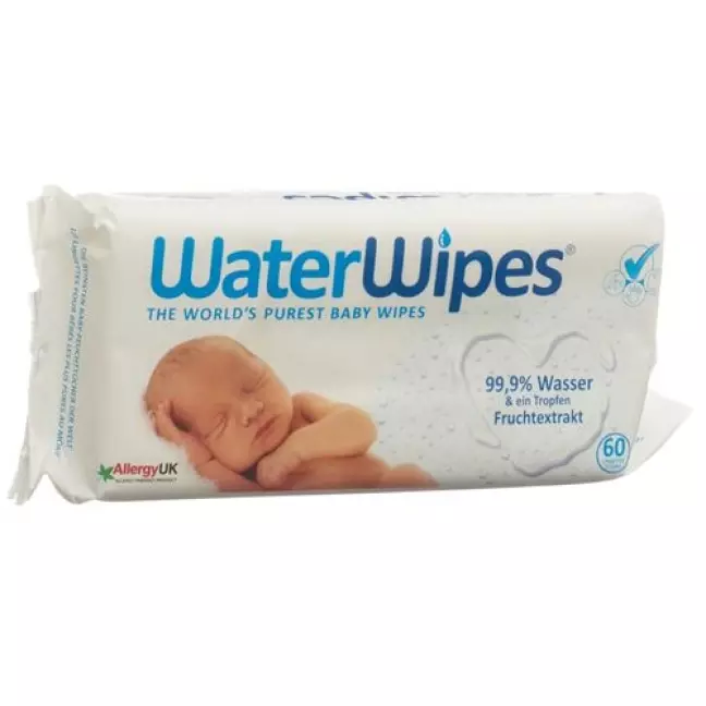 Серветки вологі Water Wipes 60 шт