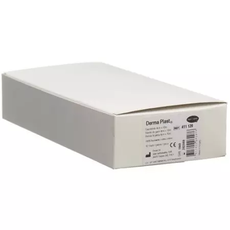 Бинт марлевий DermaPlast фіксований край 4смх10м 10 шт