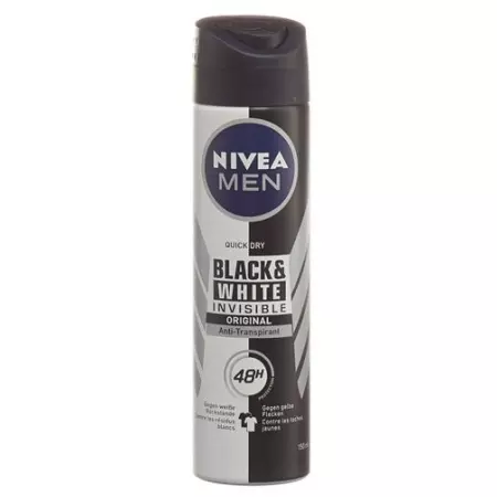 Nivea Male Deo Invisible for Black &amp; White Eros Original Sp
