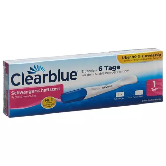 Тест Clearblue для раннього виявлення вагітності