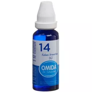 Omida Schüssler № 14 Kalium bromatum Dil D12 Fl 30 мл