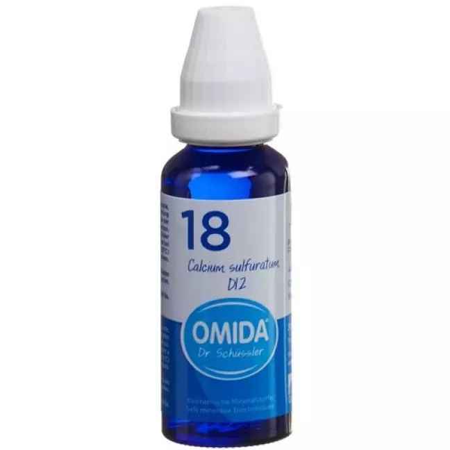 Omida Schüssler Nr18 Calcium sulfuratum Dil D 12 Fl 30 мл